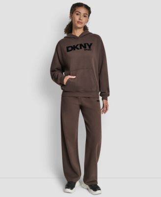 Women's Flock Logo Kanga Pocket Pull-On Hoodie