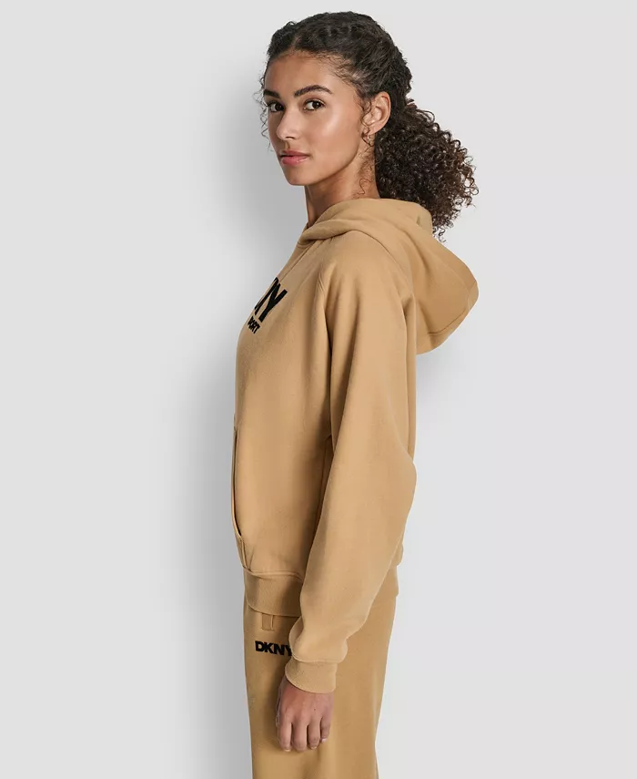 Women's Flock Logo Kanga Pocket Pull-On Hoodie - thumbnail 9