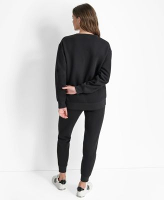 Women's Tonal Logo Patch Crewneck Sweatshirt