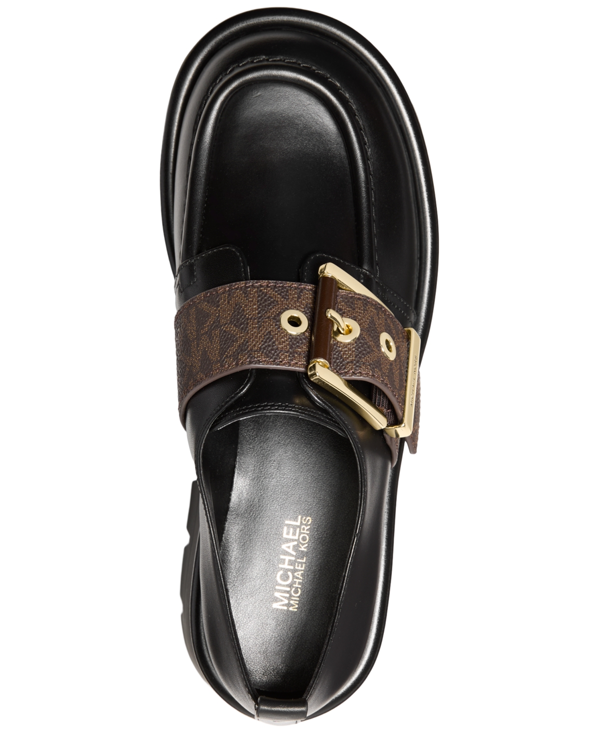 Michael Kors Michael  Women's Colby Round Toe Loafers In Animal Print