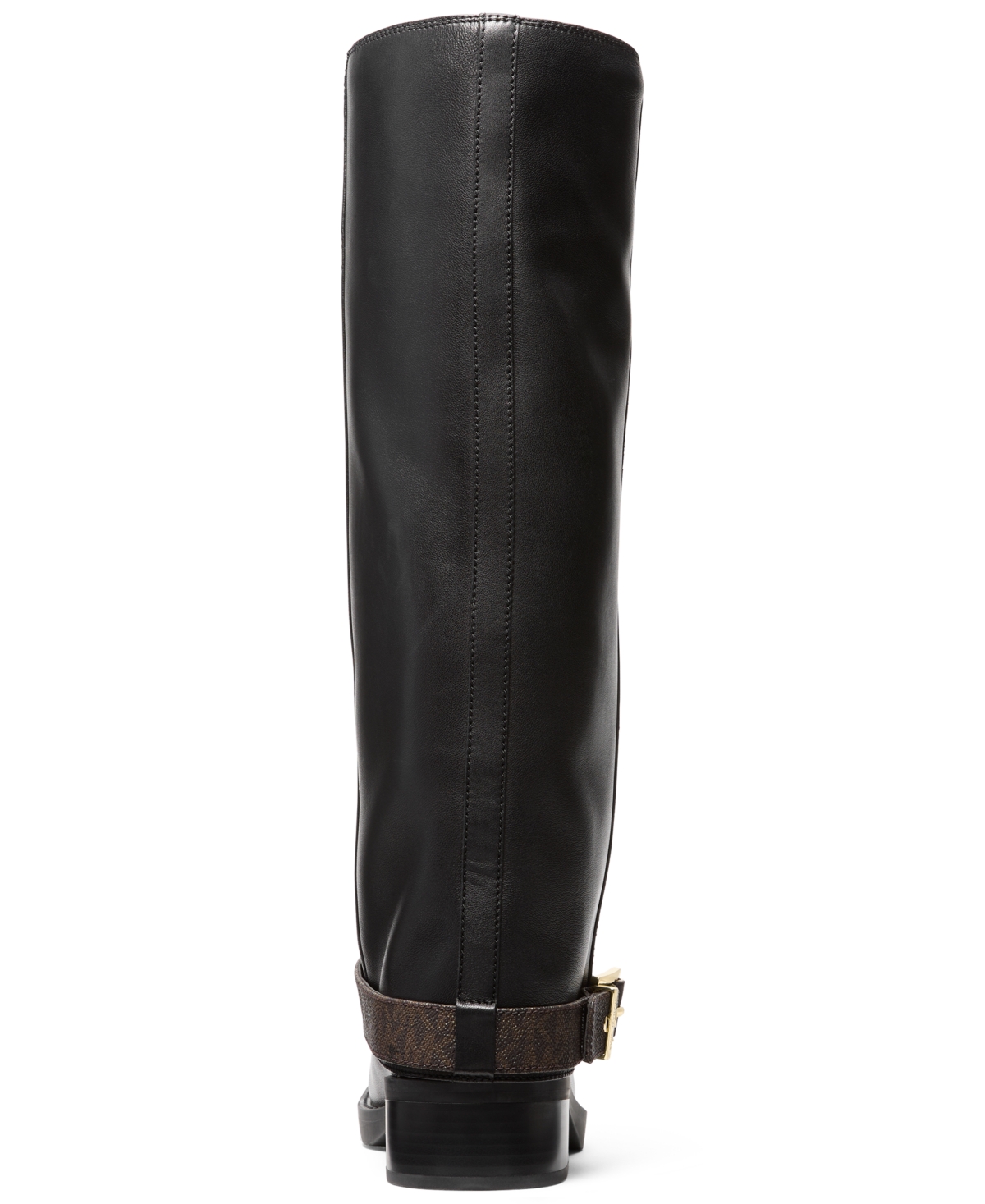 Michael Kors Colby Leather And Signature Logo Boot In Multi