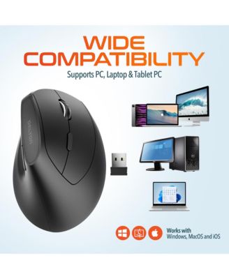 2.4G Connection (DMERGS12P-WB),12P Vertical Wireless Mouse