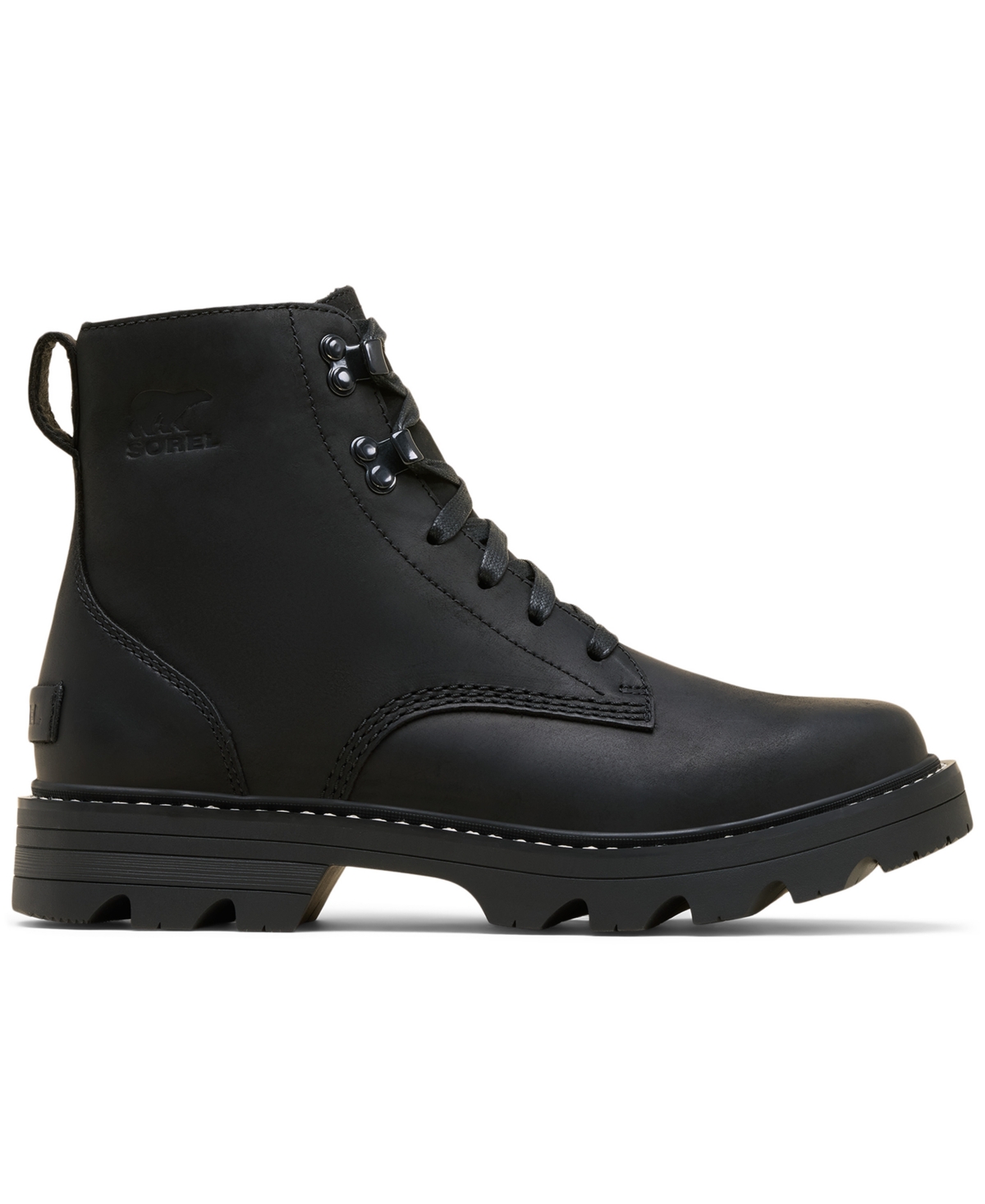 Sorel Women's Revel Rd Lace Waterproof Boots In Black