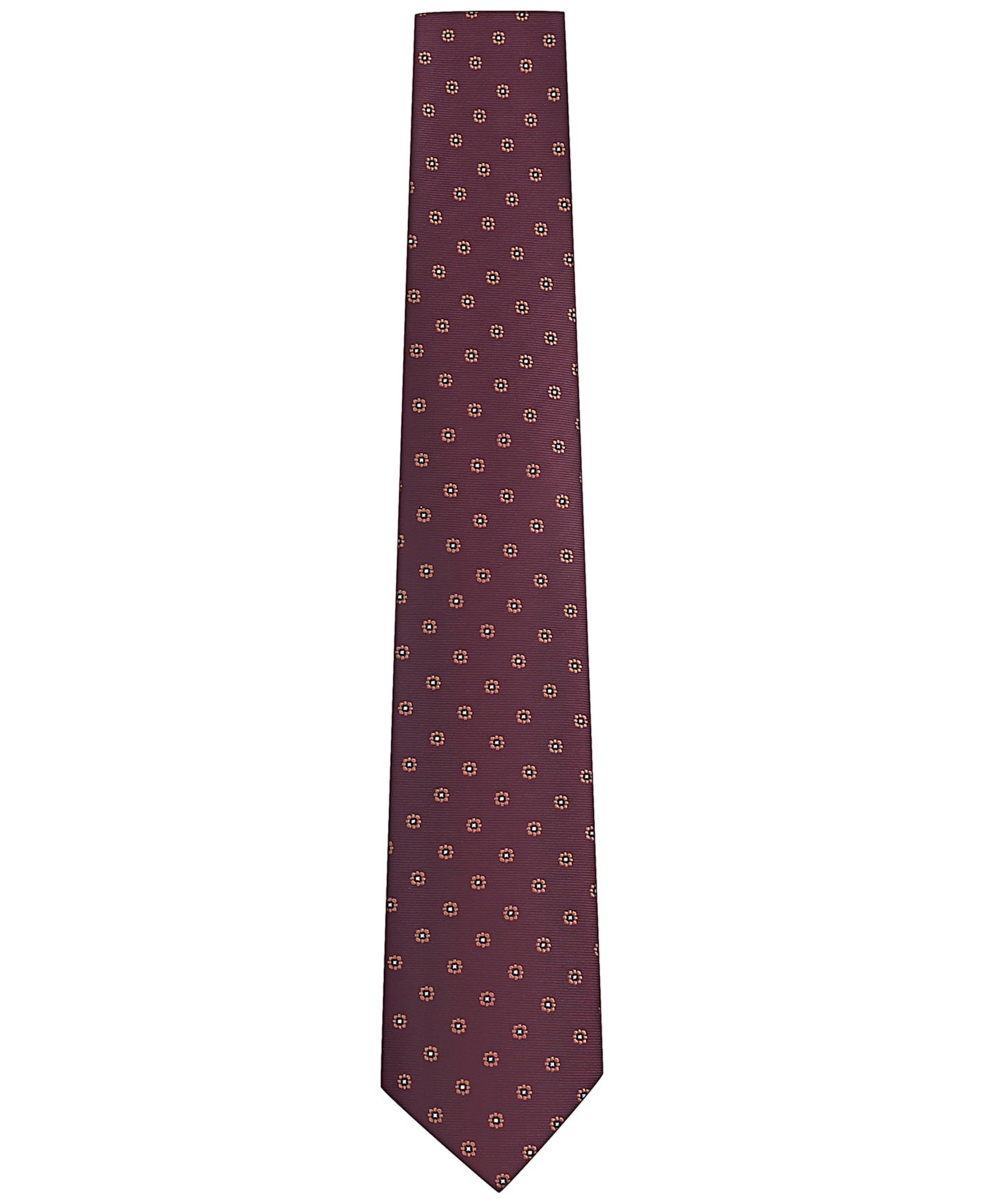 Мужской галстук Tom Baine Pin Dot Classic Tie, цвет: Красный — фото 2