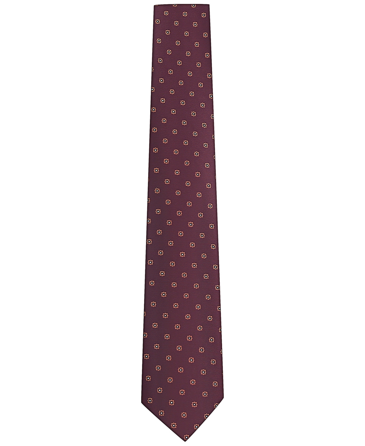 Tom Baine Men's Pin Dot Classic Tie In Purple