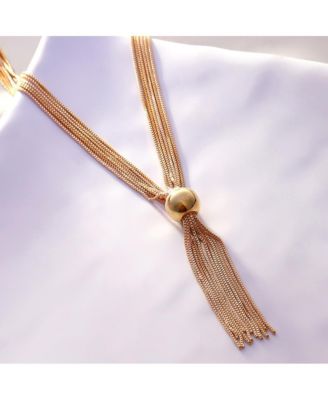 Women's The Ballchain Lariat Necklace