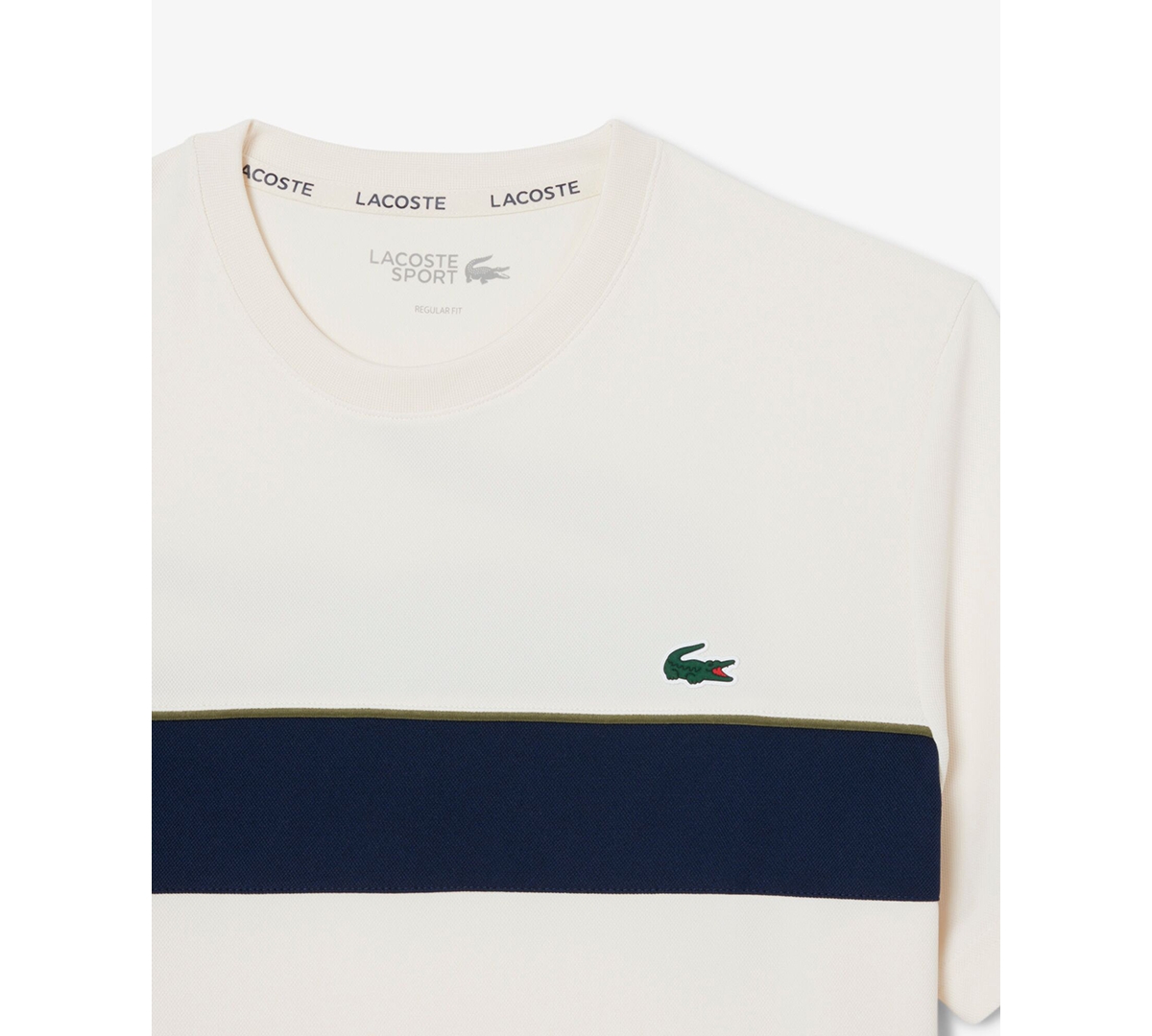 Lacoste Men's Crocodile Printed Short Sleeves T-Shirt
