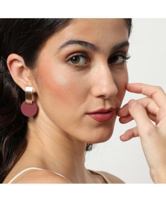 Women's Gold Plated Designer Drop Earrings