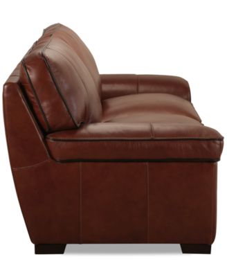 Myars 69&amp;quot; Leather Loveseat, Created for Macy&#39;s