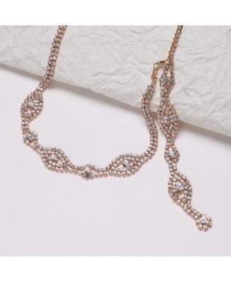 Women's Bling Eye Statement Necklace