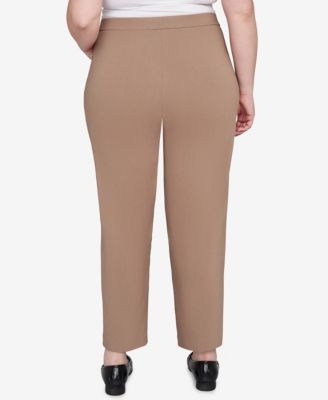 Plus Size Vienna Smooth Front Easy Fit Average Length Pant