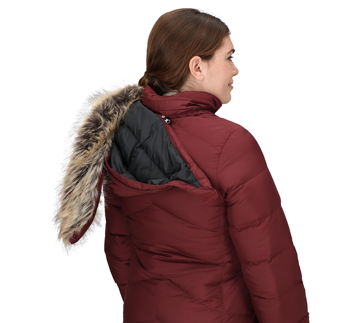 Marmot Women's Montreaux Winter Coat In Red