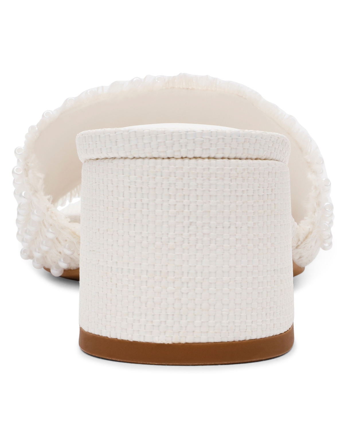 Anne Klein Women's Dolls-p Block Heel Sandals In White