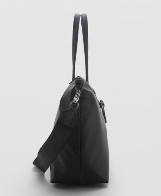 Women's Large Nylon Shopper Bag