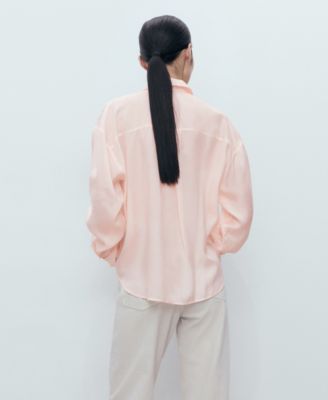 Women's Rhinestones Detail Modal Shirt