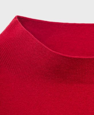 Women's Perkins-Neck Knitted Top