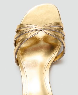 Women's Strappy Kitten Heel Sandals