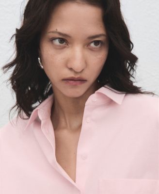 Women's Pocket Oversize Shirt