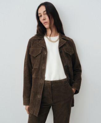 Women's Selection Suede Flare Pants