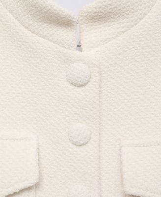 Women's Pockets Boucle Jacket
