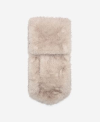 MANGO - Women's Fur-Effect Scarf