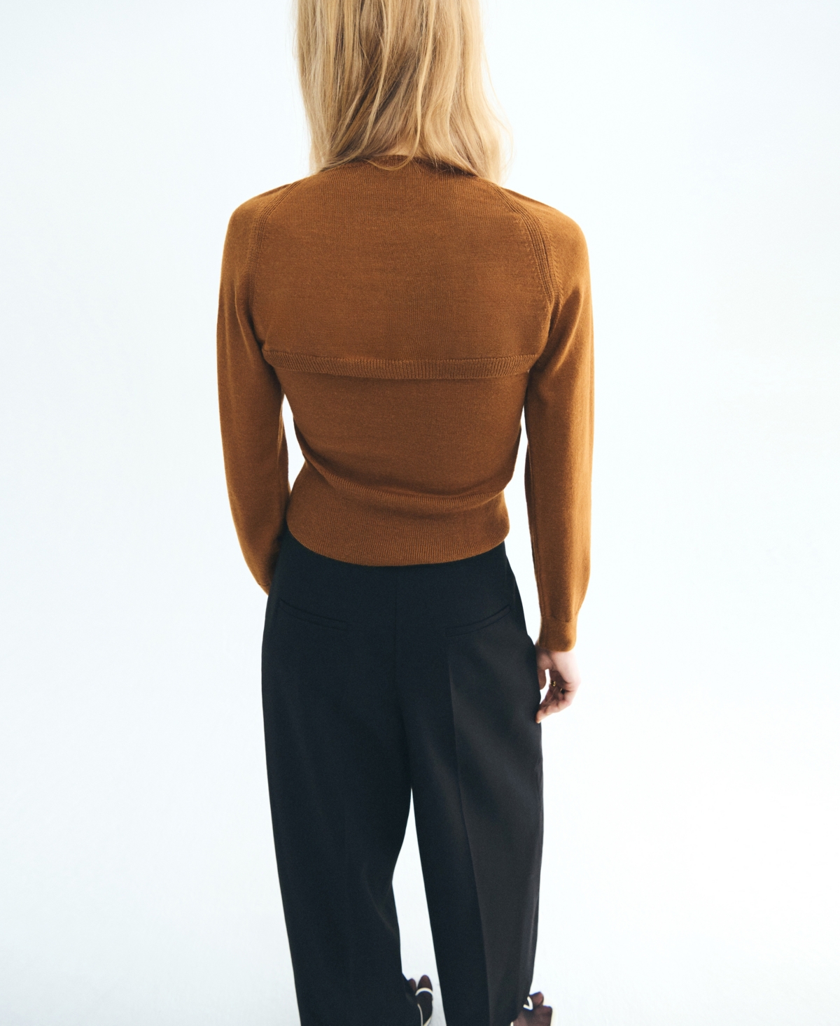 Mango Women's Cardigan-Style Detailing Sweater