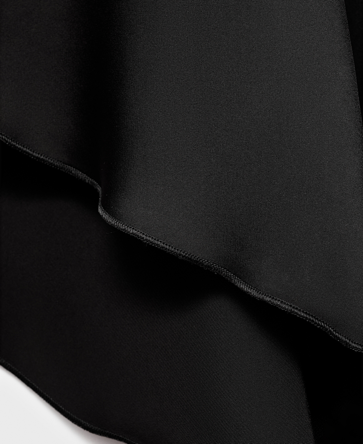 Mango Women's Asymmetrical Satin-Finish Dress