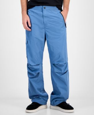 Gokla Straight Fit Pleated-Knee Pants