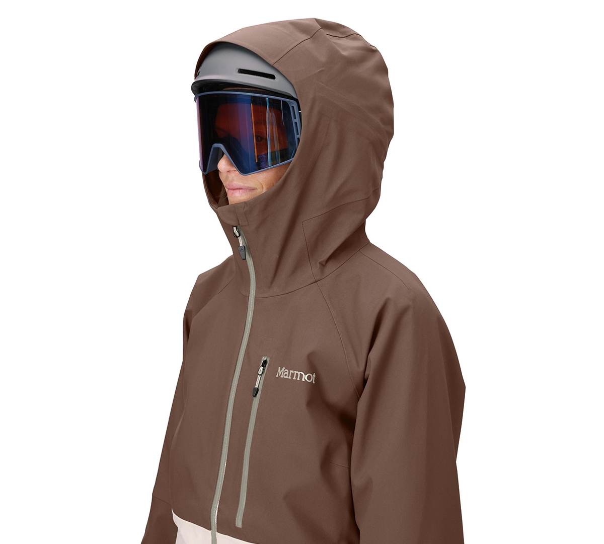 Marmot Women's Refuge Pro Ski Jacket In Brown