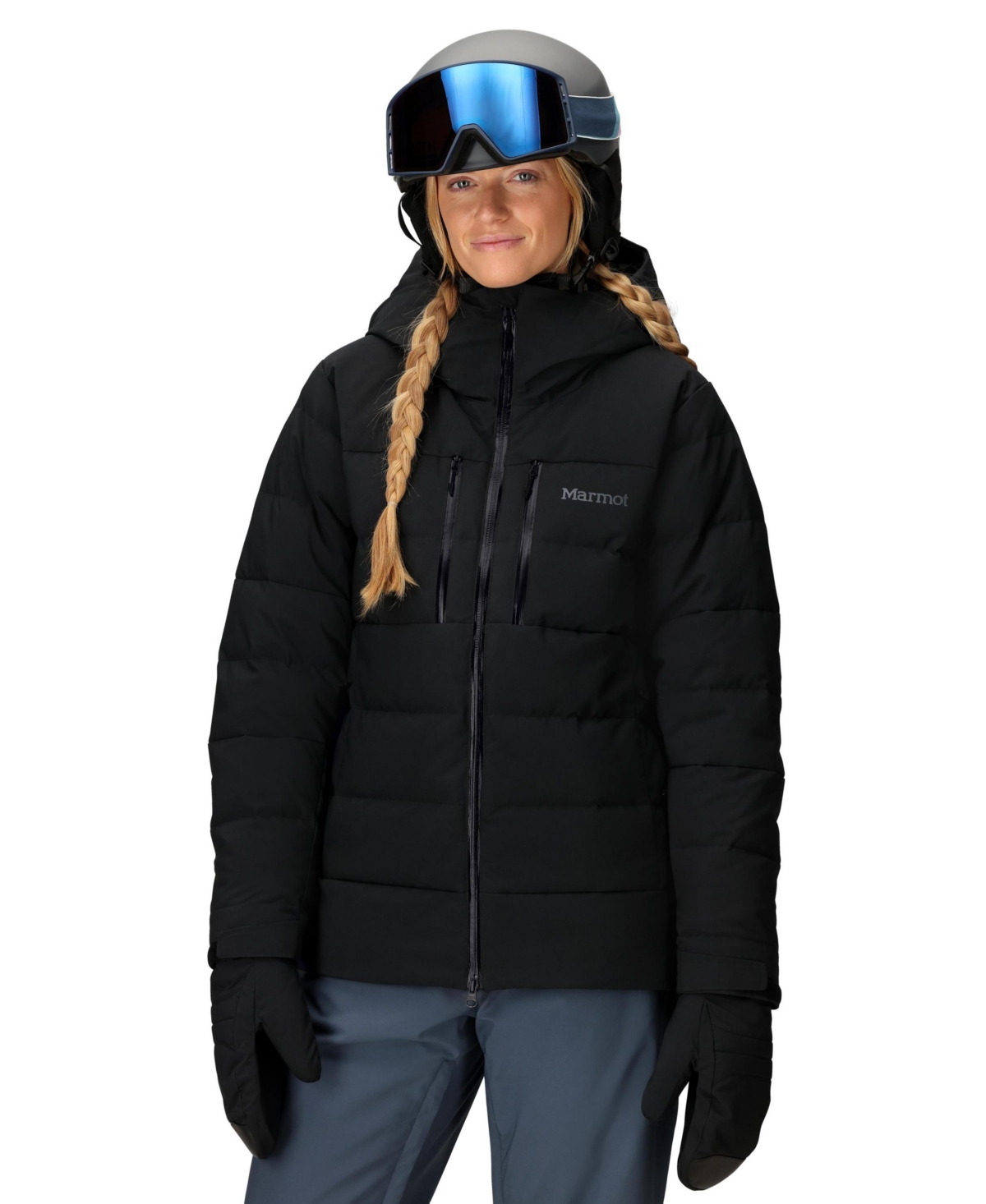 Marmot Women's Hooded Slingshot Jacket In Black