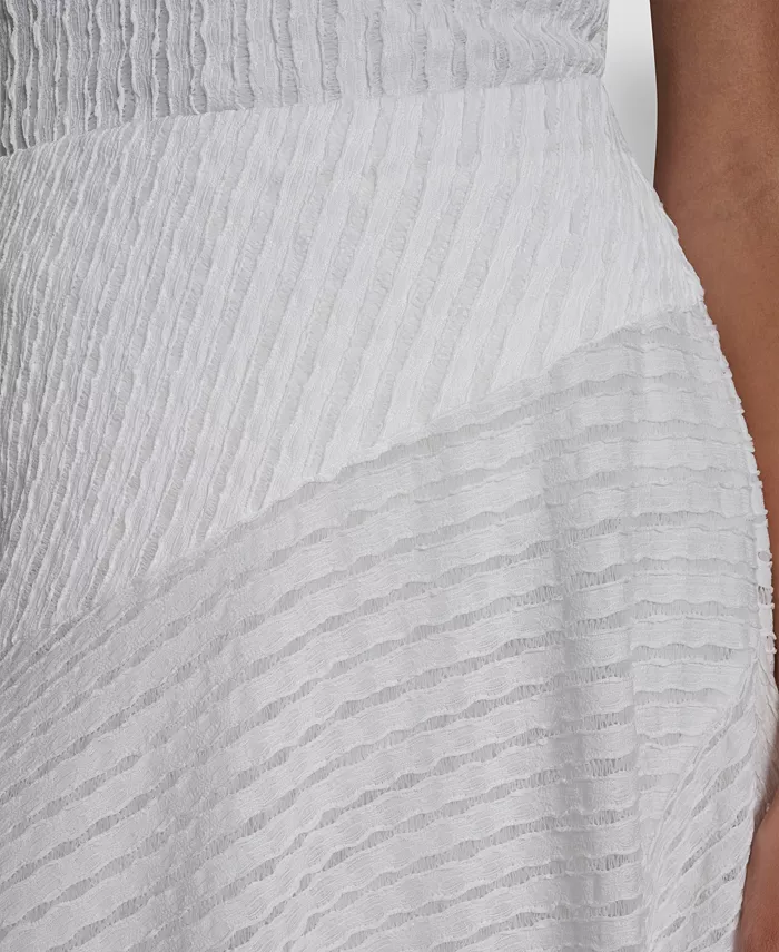 Women's Textured A-Line Pull-On Skirt - thumbnail 4