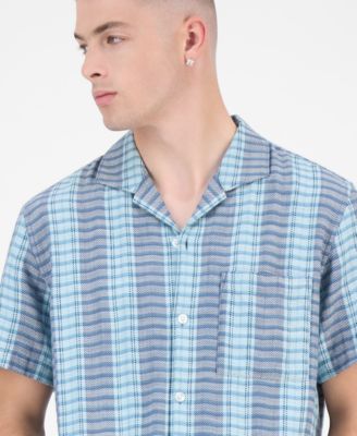 Men's Short-Sleeve Cotton Driver Shirt