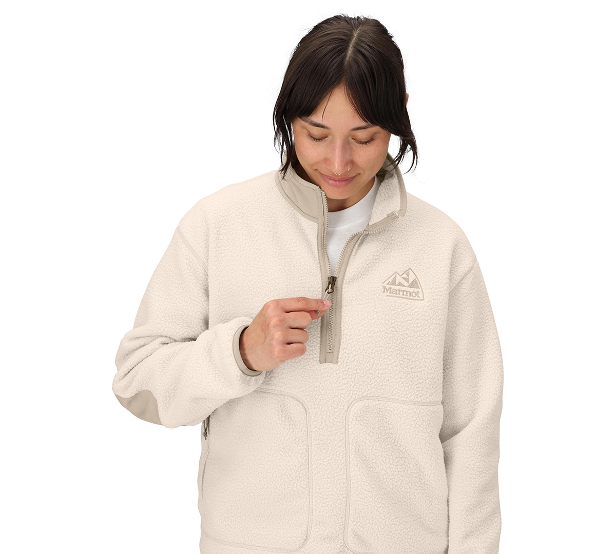 Marmot Women's Wonderer Long Sleeve Pull On Top In Brown