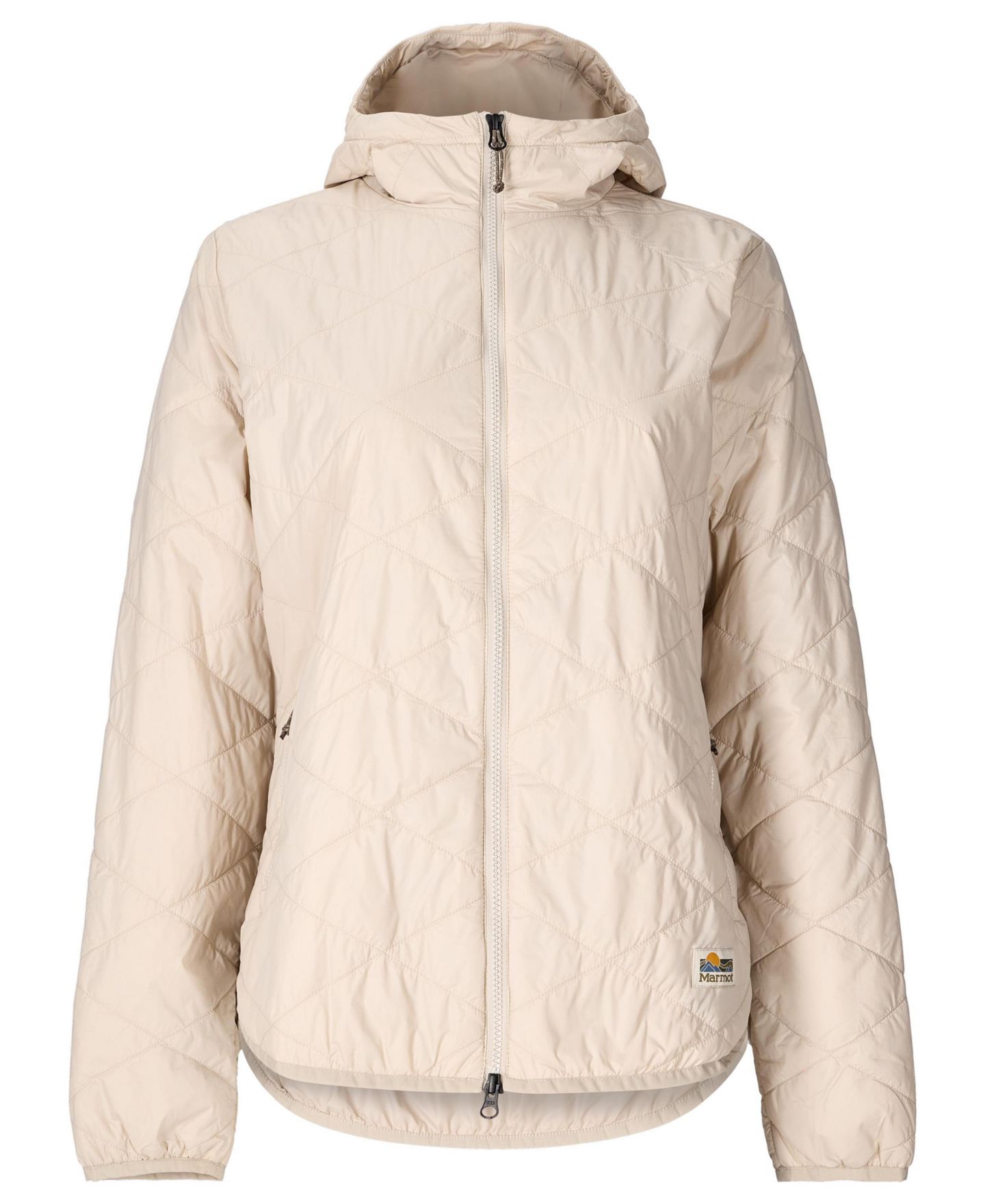 Женская куртка Marmot Onward Insulated Hoody, цвет: Берёзовый — фото 4