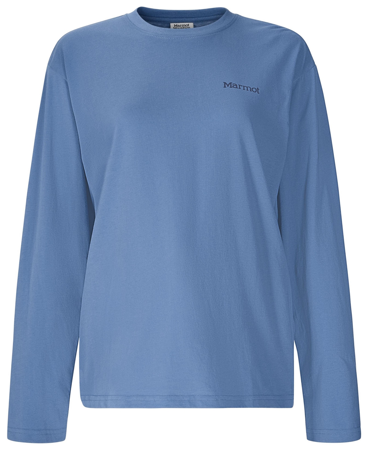 Marmot Women's Crewneck Long Sleeve T-shirt In Blue