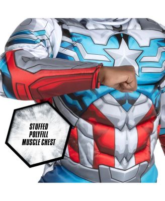 Big Boys and Girls Captain America Qualux Sam Wilson Costume