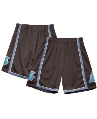 Mitchell & Ness - Men's Black Los Angeles Lakers 2009-10 Hardwood Classics Tie-Dye Swingman Shorts