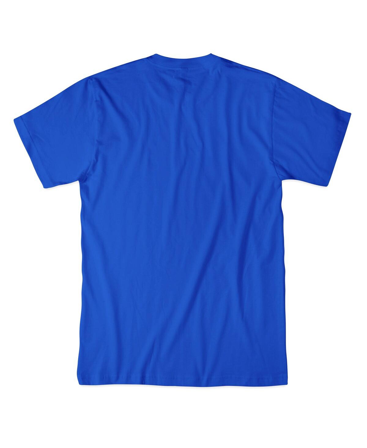 1863fc Men's Blue Everton Tapered Text T-shirt In Blue