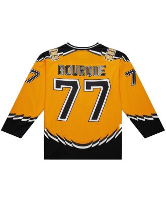 Men's Ray Bourque Gold Boston Bruins Big Tall 1996-97 Blue Line 2.0 Jersey