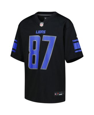 Big Boys and Girls Sam LaPorta Black Detroit Lions Game Jersey