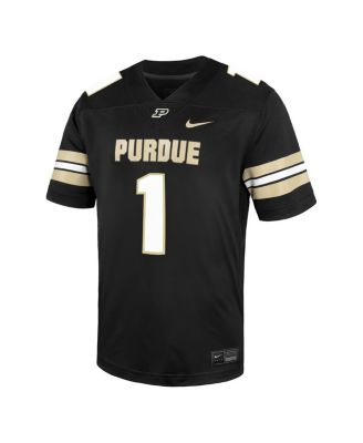 Men's Black Purdue Boilermakers Untouchable Replica Game Jersey