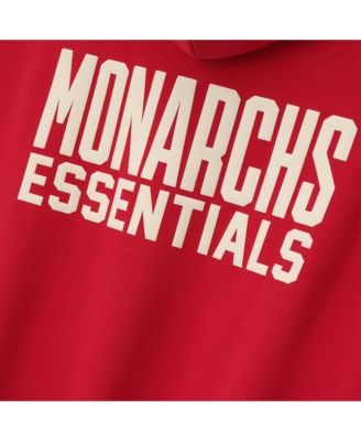 Men's Red Kansas City Monarchs Negro Leagues Baseball Museum Fleece Pullover Hoodie