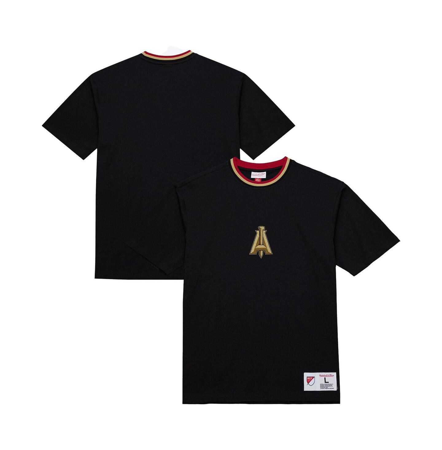 Мужская футболка Mitchell & Ness Black Atlanta United FC Playmaker — фото 1