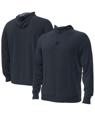 Under Armour - Men's Navy Notre Dame Fighting Irish Sideline Meridian Cold Weather Pullover Hoodie