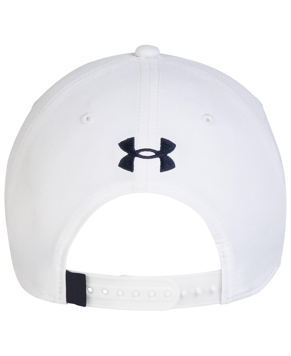 Under Armour Men's White Notre Dame Fighting Irish Sideline Drive Rope Adjustable Hat In White
