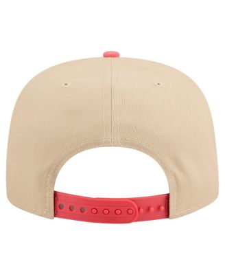 Men's Light Beige/Coral San Francisco Giants Color Pack A-Frame 9FIFTY Snapback Hat