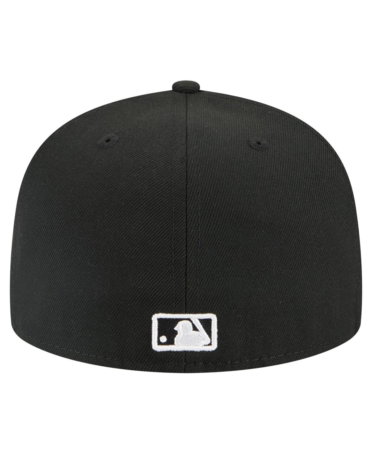 New Era Men's Black Detroit Tigers Tri-hit 59fifty Fitted Hat In Black
