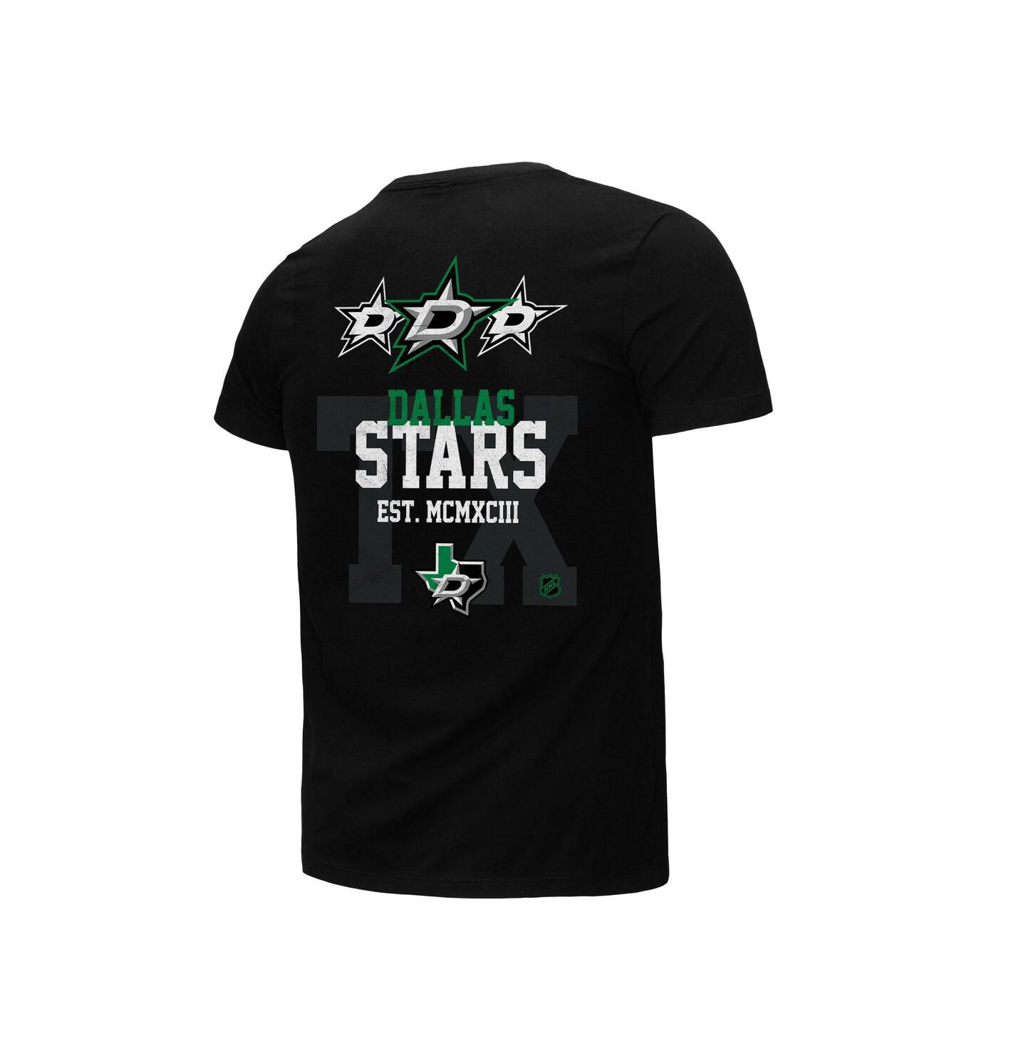 Мужская футболка Mitchell & Ness Black Dallas Stars Home — фото 3