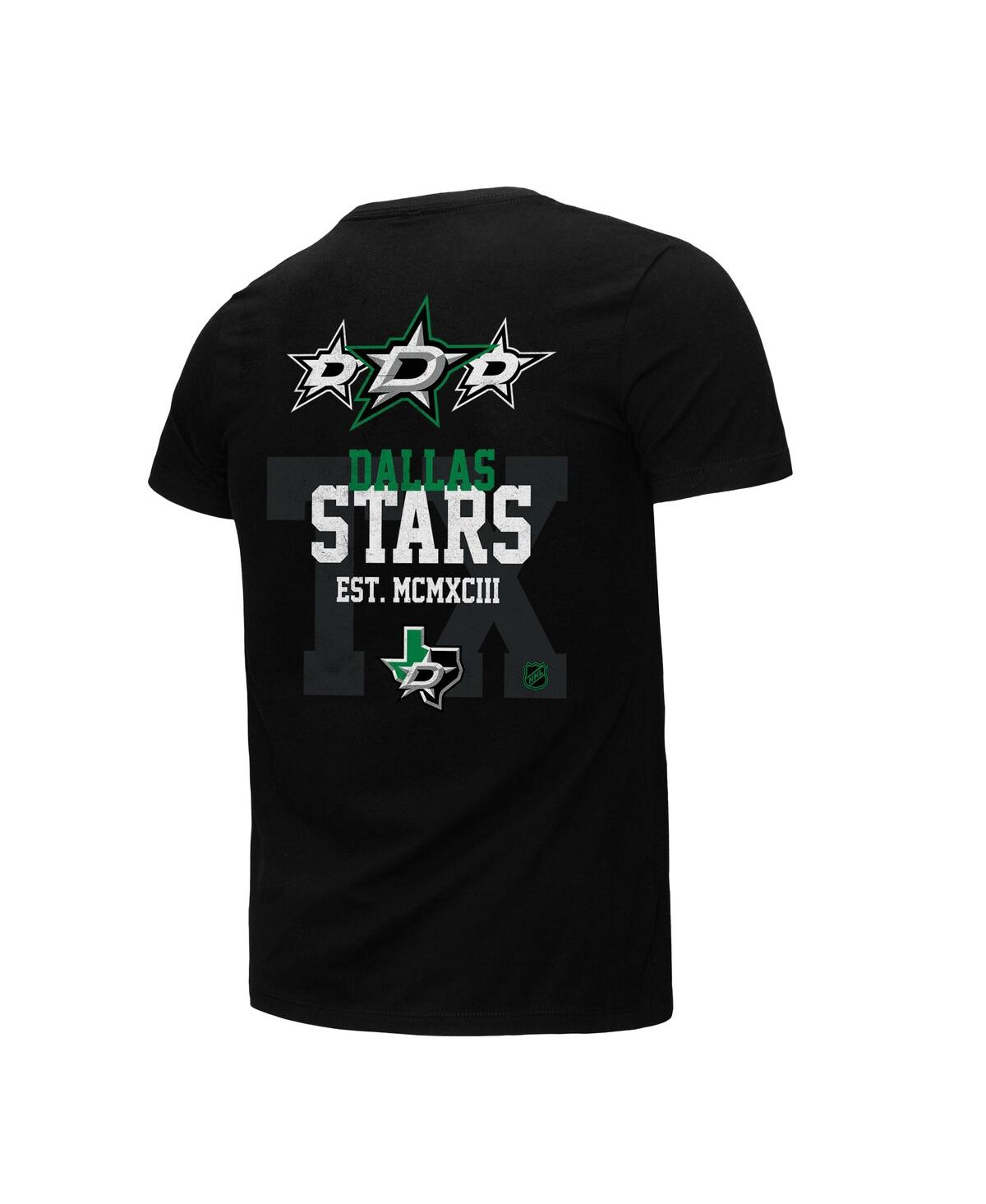 Mitchell & Ness Men's Black Dallas Stars Home T-shirt In Black