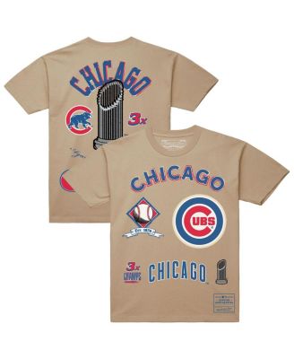 Mitchell & Ness - Men's&nbsp;Cream Chicago Cubs Legacy Defined T-Shirt
